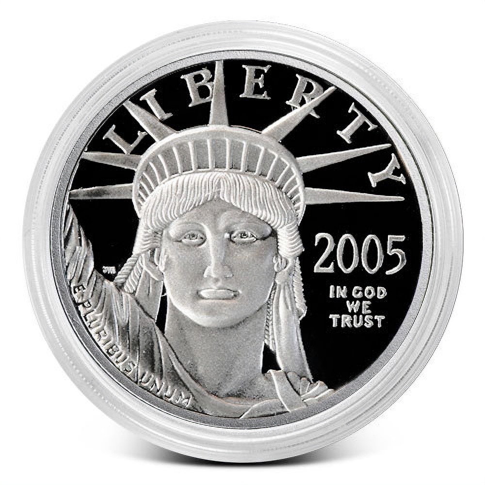 1/10 oz Proof American Platinum Eagle Coin (Random Year, Box + CoA)