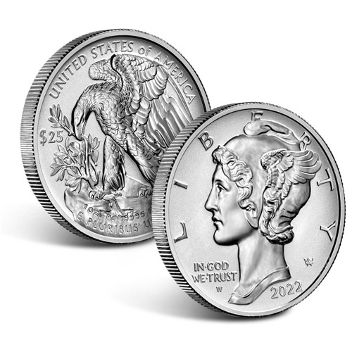 2018-W 1 oz Proof American Palladium Eagle Coin (Box + CoA)