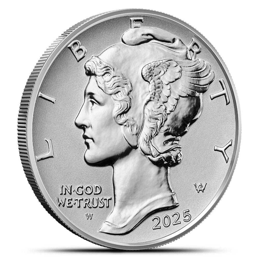 2025-W 1 oz Reverse Proof American Palladium Eagle Coin (Box + CoA)