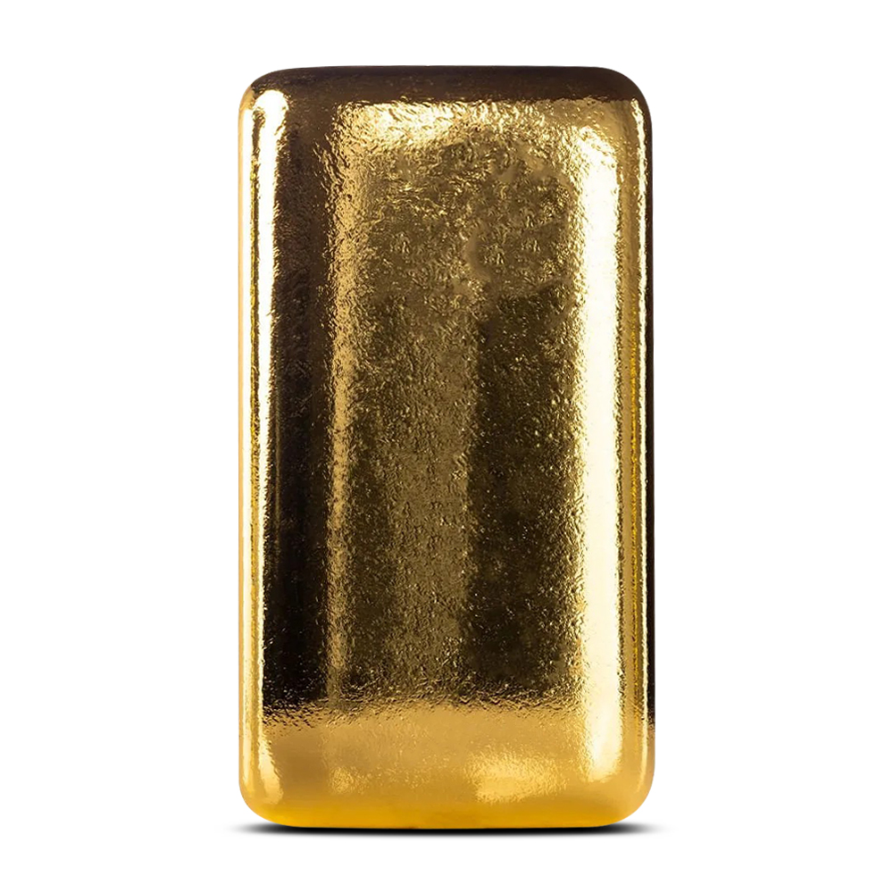10 oz Scottsdale Mint Cast Gold Bar (New)