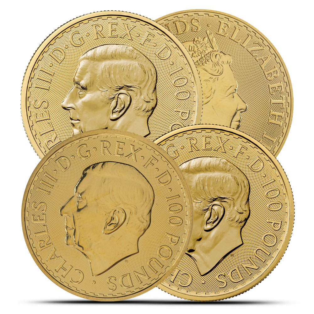 1 oz British Gold Britannia Coin (Random Year)