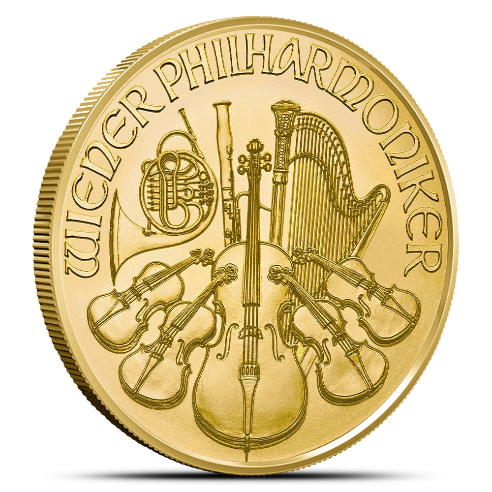 1 oz Austrian Gold Philharmonic Coin (Random Year)