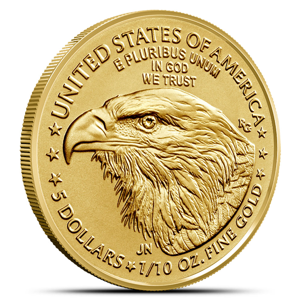 2022 1/10 oz American Gold Eagle Coin (BU)