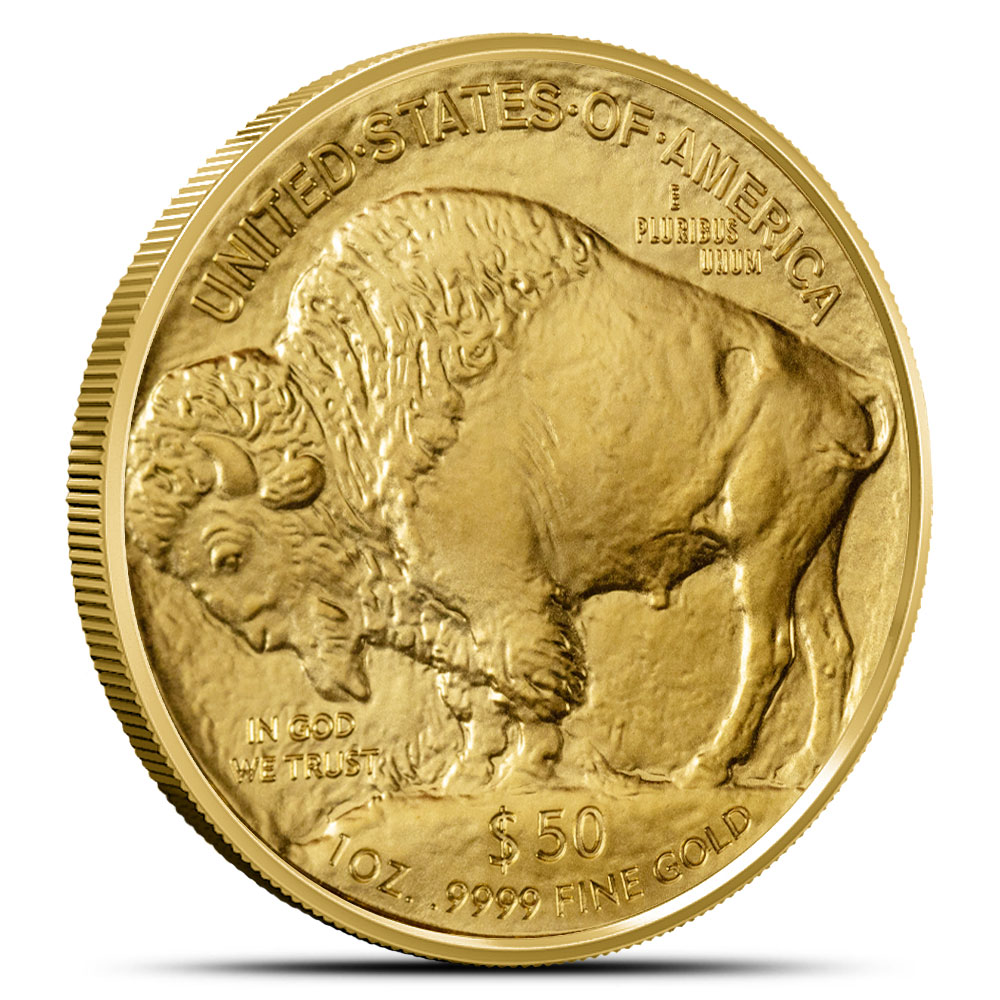1 oz American Gold Buffalo Coin (Random Year, Abrasions)