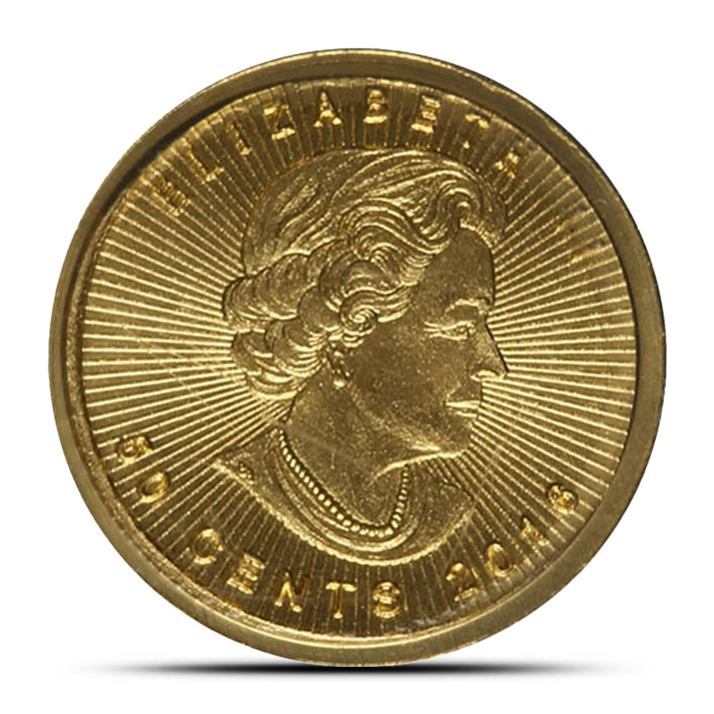 1 Gram Canadian Gold Maple Leaf Coin (Random Year)