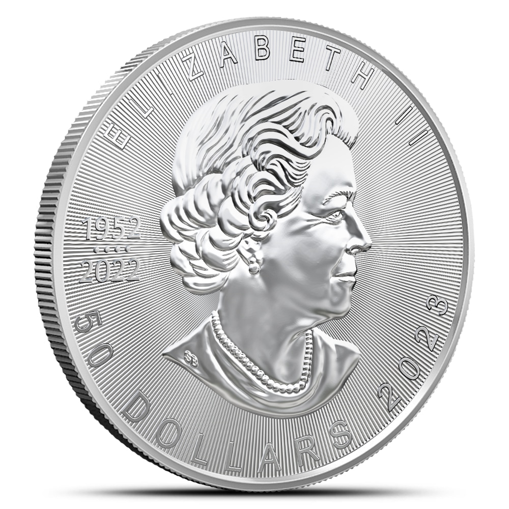 2023 1 oz Canadian Platinum Maple Leaf Coin (BU)